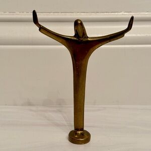 Vintage Hagenauer-Style MCM Jesus Christ Brass Figurine